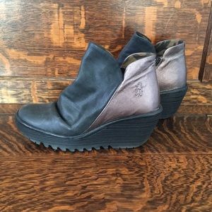 Fly London Platform Booties